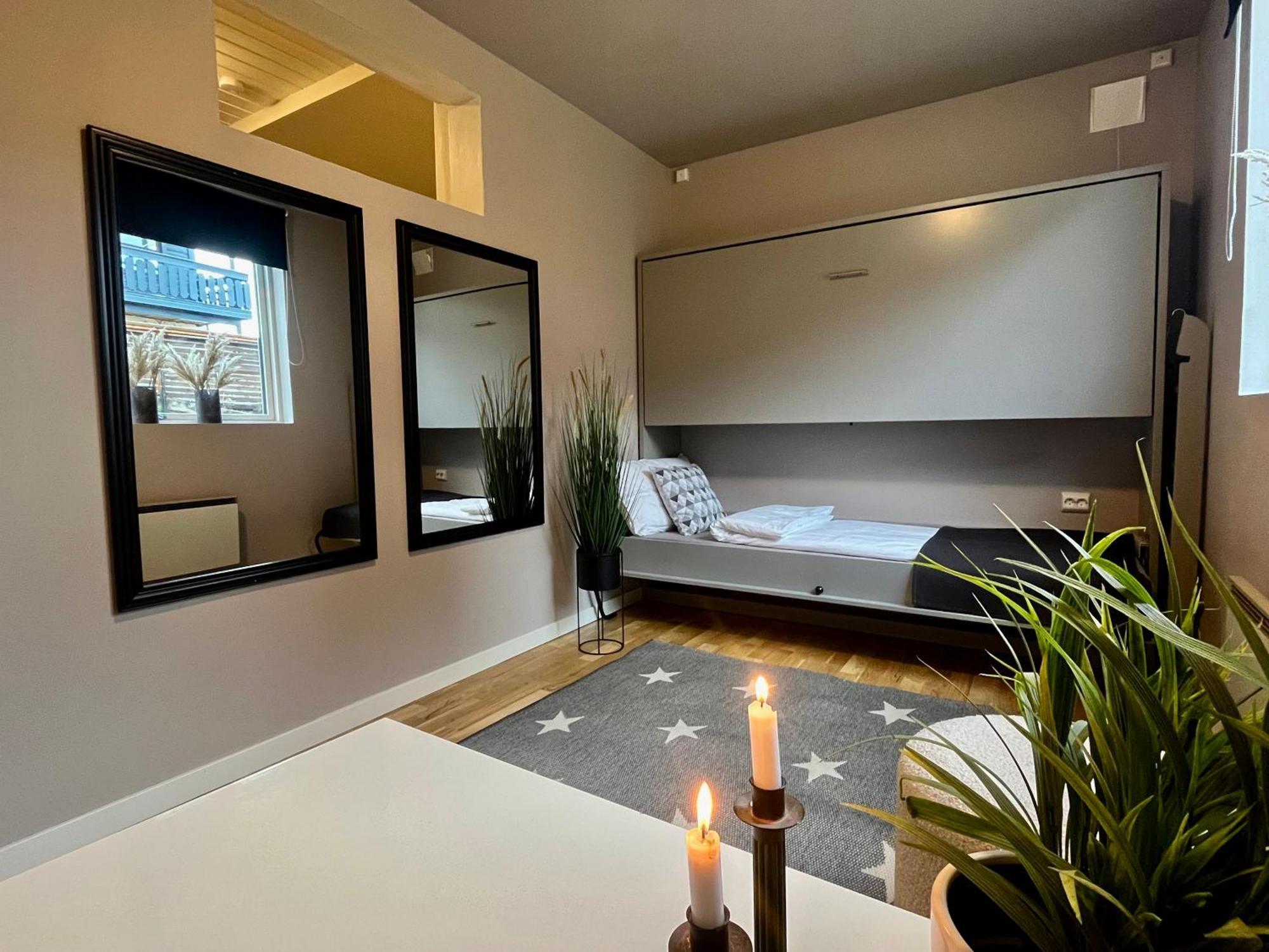 Five Apartments - Boutique 特罗姆瑟 客房 照片